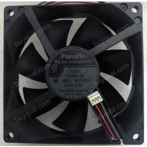 Panaflo FBA09A24U 24V 0.3A 3wires Cooling Fan