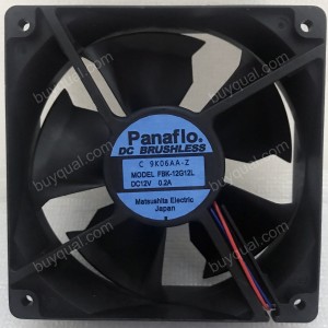 Panaflo FBK-12G12L 12V 0.2A 2wires cooling fan