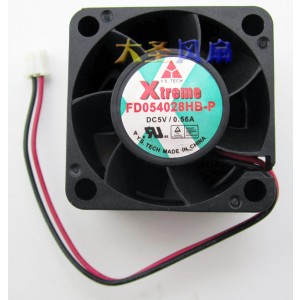 Y.S.TECH FD054028HB-P 5V 0.56A 2wires Cooling Fan