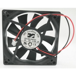 ARX FD1208-S3012C 12V 0.16A 2wires Cooling Fan