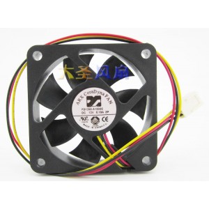Y.S.TECH FD1260-A1033C 12V 0.19A 3wires cooling fan