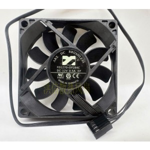 ARX FD1270-DP284C 12V 0.5A 4wires Cooling Fan 