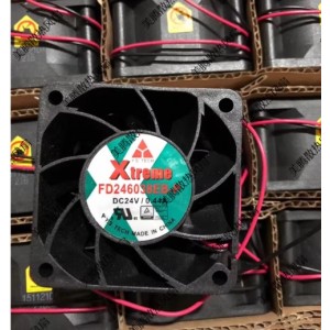 Y.S.TECH FD246038EB-P 24V 0.44A 2wires cooling fan