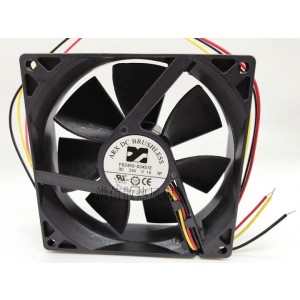 ARX FD2490-D3451E FD2490D3451E 24V 0.1A 3wires Cooling Fan 