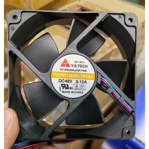 Y.S.TECH FD481238MB FD481238MB(2R5A) 48V 0.15A 3wires Cooling Fan