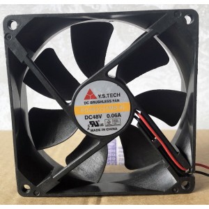 Y.S.TECH FD489225MB-N 48V 0.06A 2wires Cooling Fan
