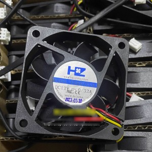 HZ FD6015SH 12V 0.32A 3wires Cooling Fan 
