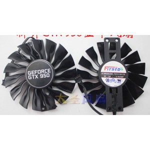 Firstd FD9015H12S 12V 0.40A 4wires Cooling Fan