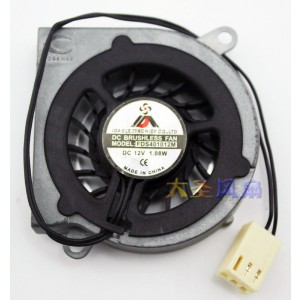 BQ FDS401012M 12V 1.08W 2wires Cooling Fan