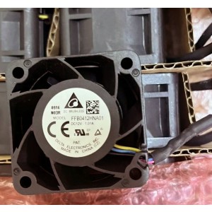 Delta FFB0412HNA01 12V 1.01A 4wires Cooling Fan
