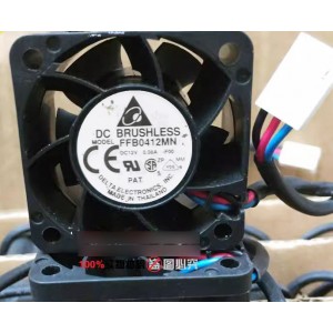 DELTA FFB0412MN -F00 12V 0.08A 3wires Cooling Fan 