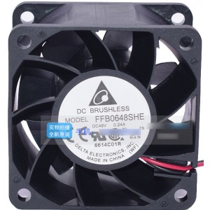 DELTA FFB0648SHE 48V 0.24A 2wires 3wires 4wires Cooling Fan - Pciture need