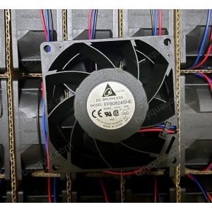 DELTA FFB0824SHE FFB0824SHE-R00 24V 0.51A 2wires 3wires Cooling Fan - Picture need