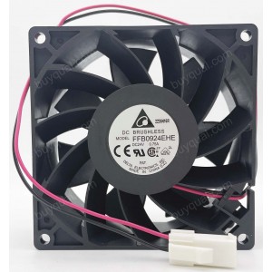 DELTA FFB0924EHE FFB0924EHE-AR00 24V 0.75A 2wires 3wires Cooling Fan - Picture need.