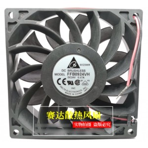 Delta FFB0924VH 24V 0.47A 3wires Cooling Fan