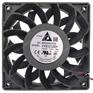 DELTA FFB1212EH-Z3H 12V 1.74A 2wires Cooling Fan 