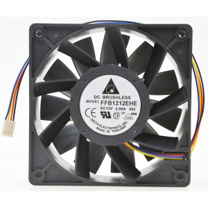 DELTA FFB1212EHE 12V 3.00A 4wires Cooling Fan