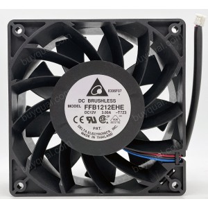 DELTA FFB1212EHE 12V 3.00A 3wires 4wires Cooling Fan - Picture need