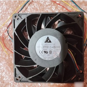 DELTA FFB1348VHE 48V 0.50A 4wires Cooling Fan