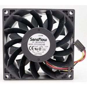 Delta FFC0924B 24V 0.6A 3wires Cooling Fan