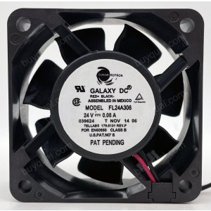 COMAIR ROTRON FL24A306 24V 0.08A 1.9W 2wires cooling fan