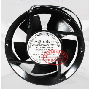 Commonwealth FP-108E-S1B 220/240V 0.29A 35W 2wires Cooling Fan