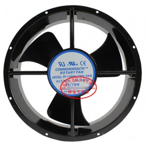 COMMONWEALTH FP-108HH-XS-B 230V 65/76W 2wires Cooling Fan