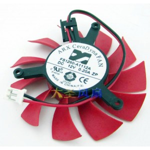 ARX FS1260-A1112A 12V 0.20A 2wires Cooling Fan