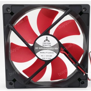 FAN TECH FT1225S12L 12V 2wires Cooling Fan 