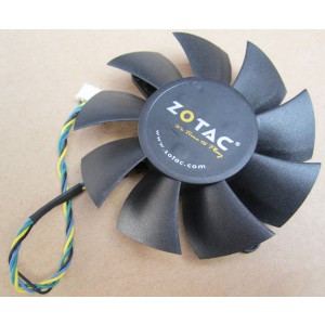 COOLER MASTER FY08015H12BPA 12V 0.60A 4wires Cooling Fan