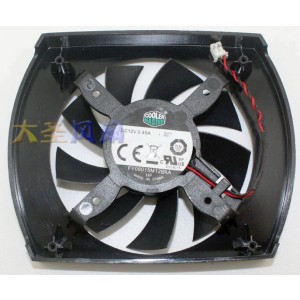 Cooler Master FY08015M12BAA 12V 0.45A 4 Wires Cooling Fan 