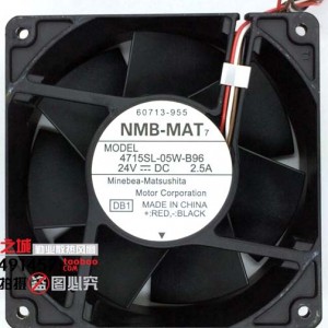 NMB 4715SL-05W-B96 24V 2.5A 4wires Cooling Fan