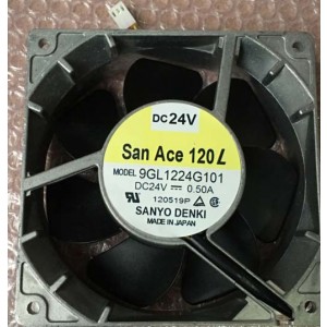 Sanyo 9GL1224G101 24V 0.5A 3wires Cooling Fan