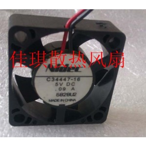 Nidec C34447-16 5V 0.09A 2wires Cooling Fan