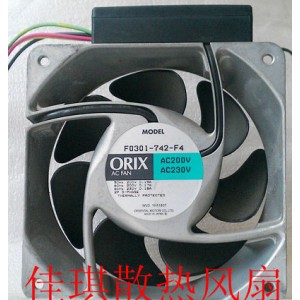 ORIX F0301-742-F4 200/230V Cooling Fan