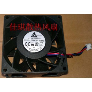 DELTA FFB0848EHE 48V 0.3A 3wires Cooling Fan