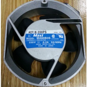 SERVO MA60B3S 200V 0.2A 2wires Cooling Fan