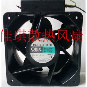 ORIX MRS18-DTM 200-230V 77W Cooling Fan