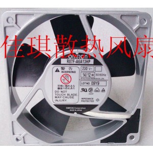 Omron R87F-A6A13HP 230V 0.068A 14/12W 2wires Cooling Fan