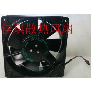 EBM W1G115-AG05-06 24V 12W 3wires Cooling Fan