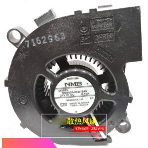 NMB BM5020-05W-B49 24V 0.10A 3wires cooling fan