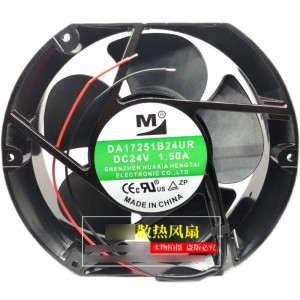 M DA17251B24UR 24V 1.50A 2wires Cooling Fan