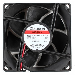 SUNON MF80252V1-1000C-A99 24V 1.68W 2wires Cooling Fan