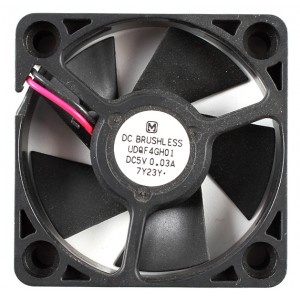 Panasonic UDQF4GH01 5V 0.03A 2 wires Cooling Fan