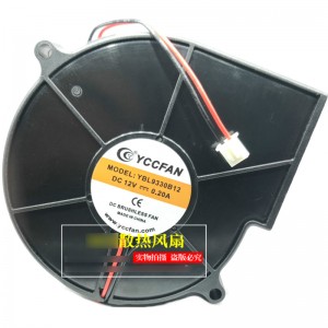 YCCFAN YBL9330B12 12V 0.20A 2wires Cooling Fan