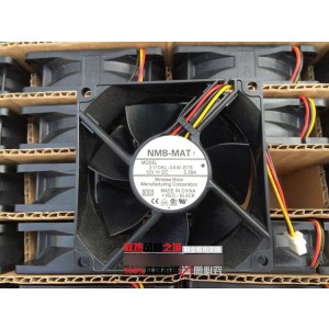 NMB 3110KL-04W-B76 12V 0.38A 3wires cooling fan