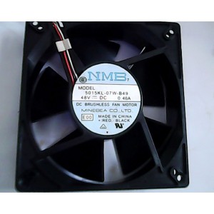 NMB 5015KL-07W-B49 48V 0.46A 3wires Cooling Fan