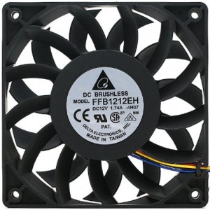 DELTA FFB1212EH 12V 1.74A 2wires 3wires 4wires Cooling Fan