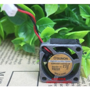 SUNON GM0501AFV2-8 5V 0.4W 2 Wires Cooling Fan 