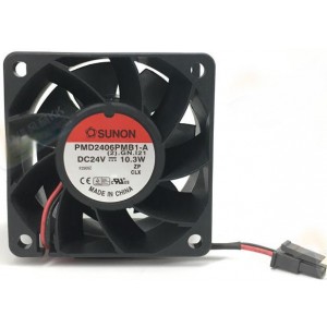 SUNON PMD2406PMB1-A 24V 10.3W 2wires 3wires Cooling Fan - Original New